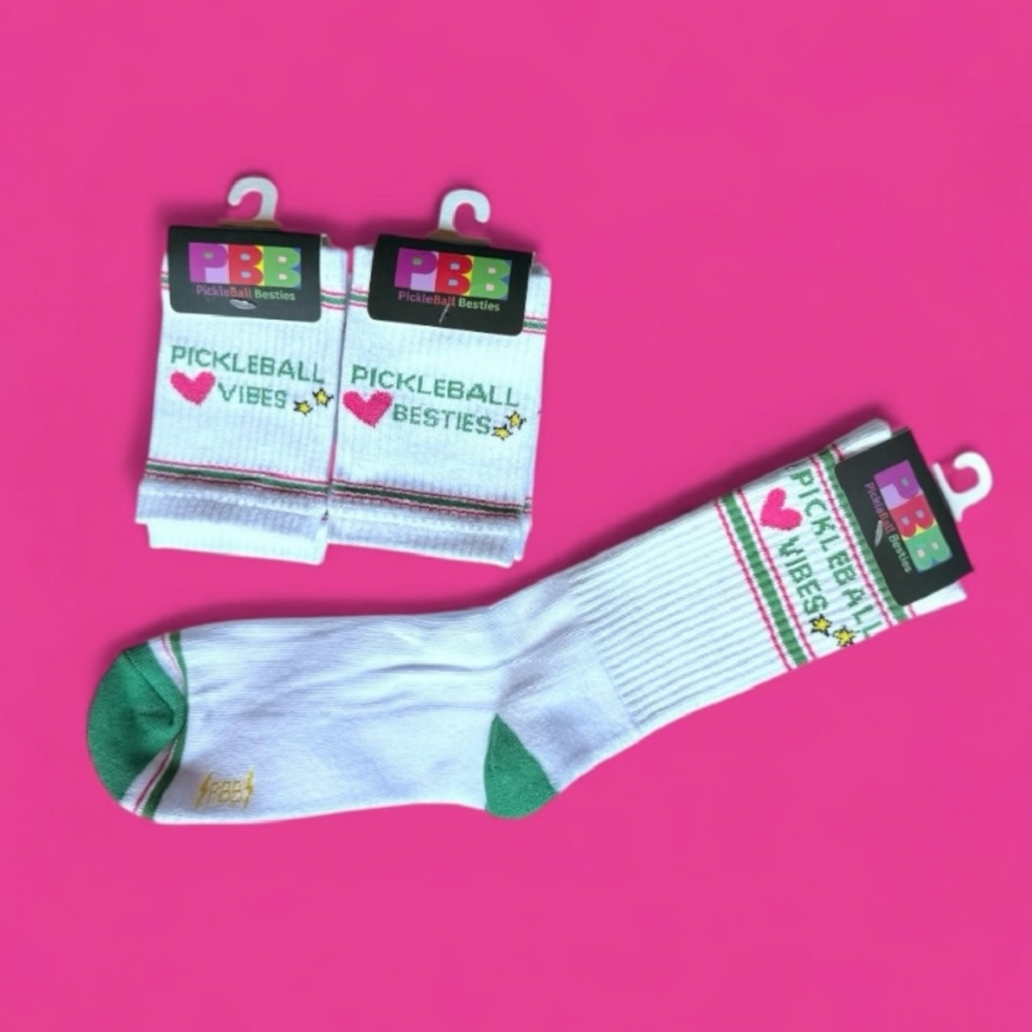 Pickleball Vibes BUNDLE | wristbands + socks