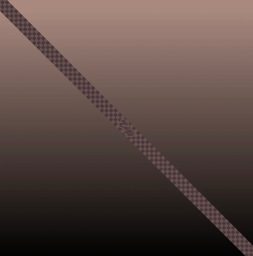 Edge Tape | brown checkers