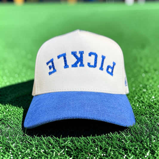 PICKLE Corduroy Hat | royal blue