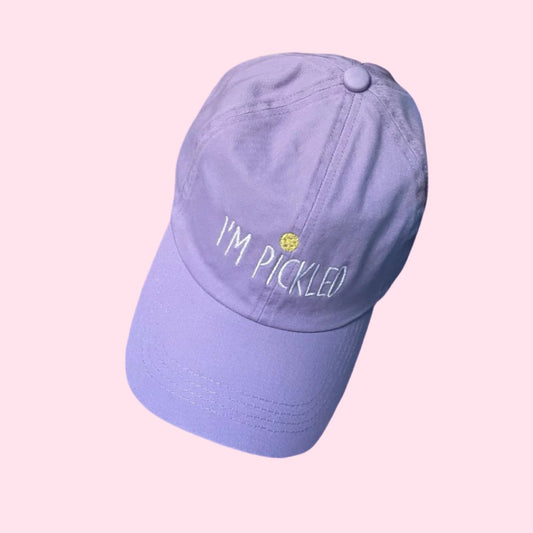 I'm Pickled Embroidered Hat | Lavender