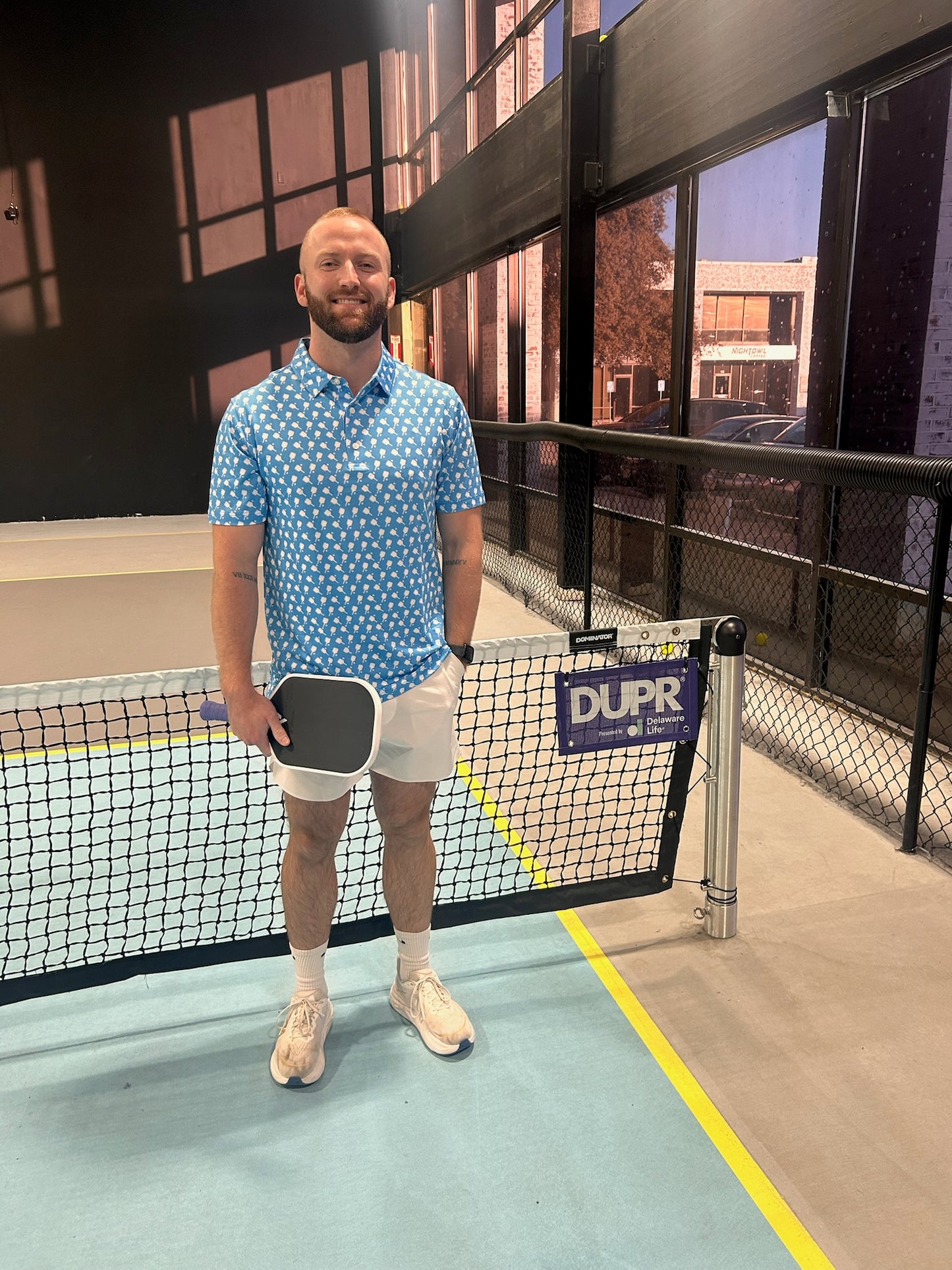 Men's Pickleball Performance Polo | Pickled Blue
