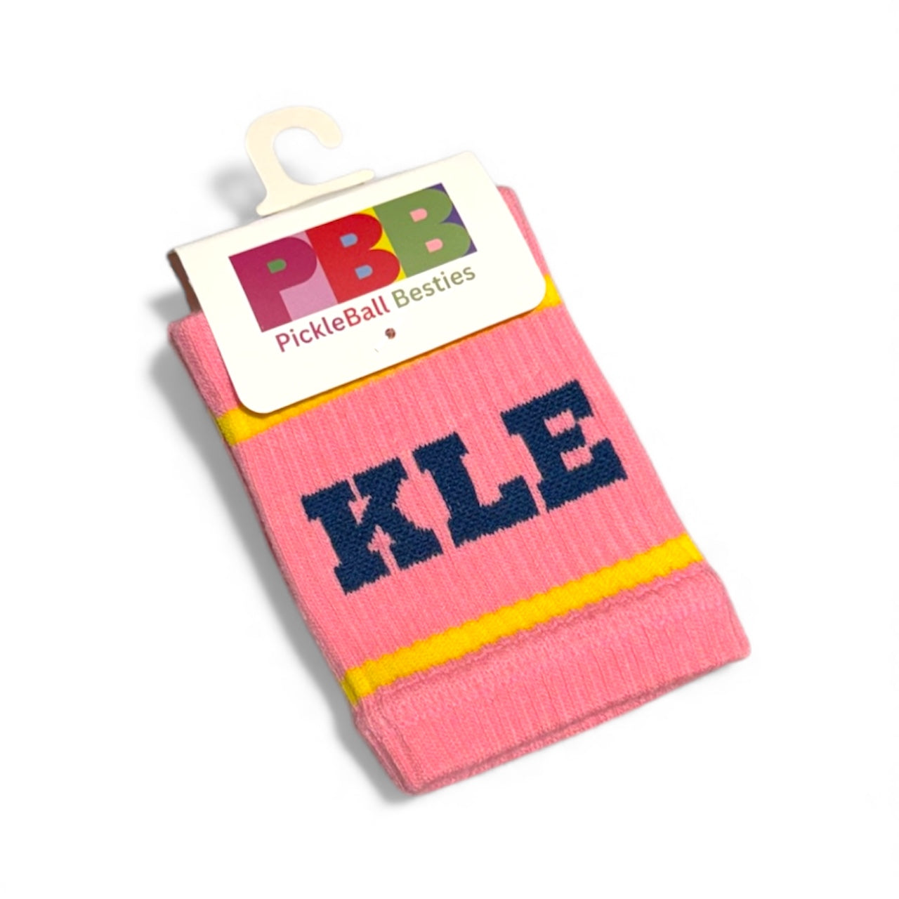 PICKLE Wristbands | pink + navy + yellow