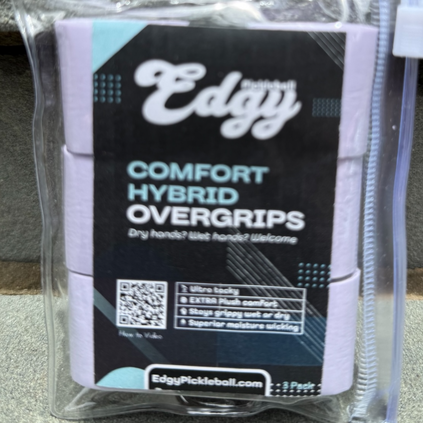 Hybrid Overgrip | 3 Pack | Lavender