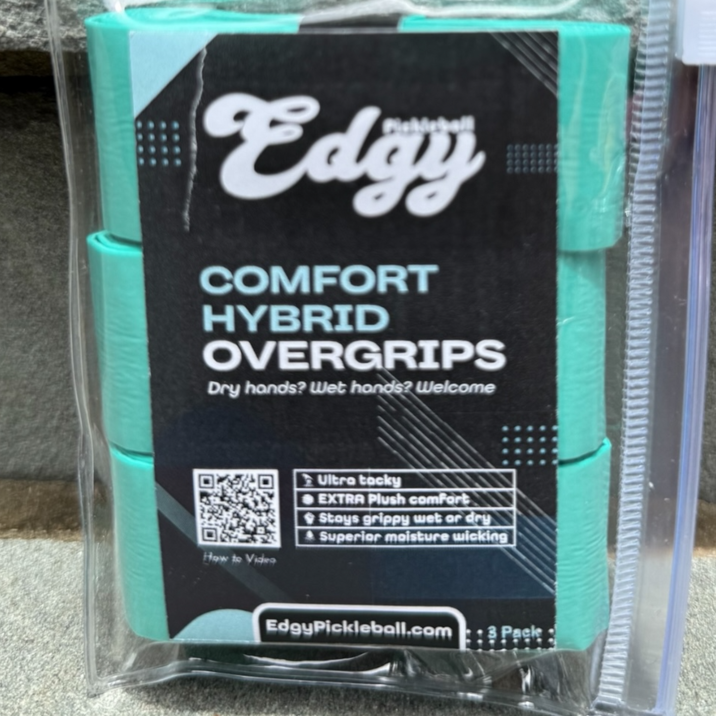 Hybrid Overgrip | 3 Pack | Teal