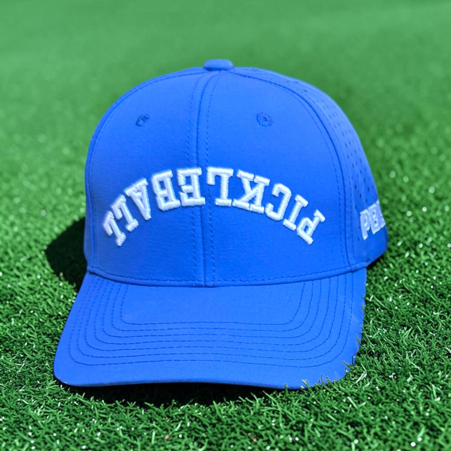 PICKLEBALL Upside Down Hat | royal blue + white