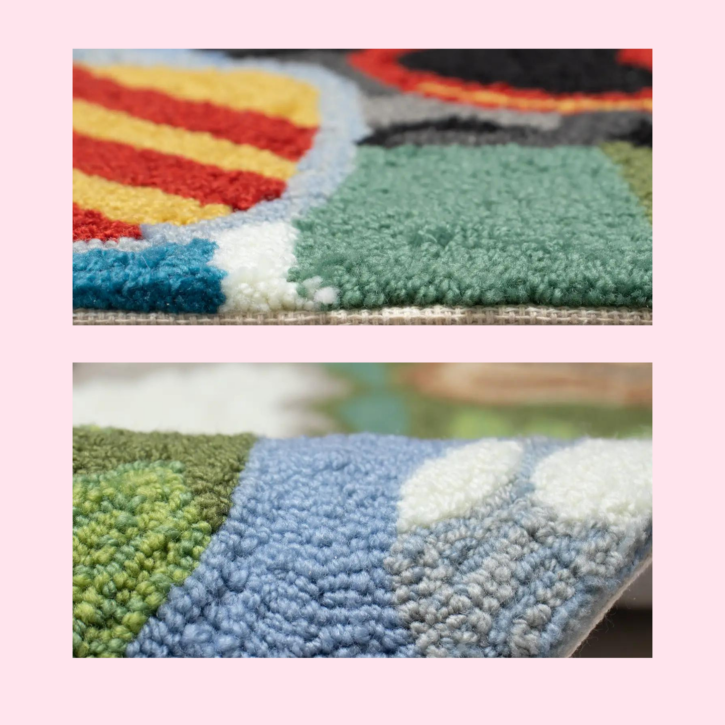 IN STORE ONLY!  Pickled Pups Rug | Indoor + Outdoor Rug