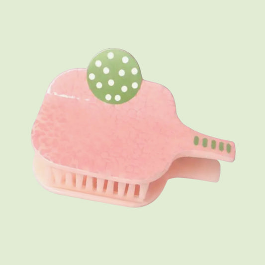 Pickleball Hair Claw | pink