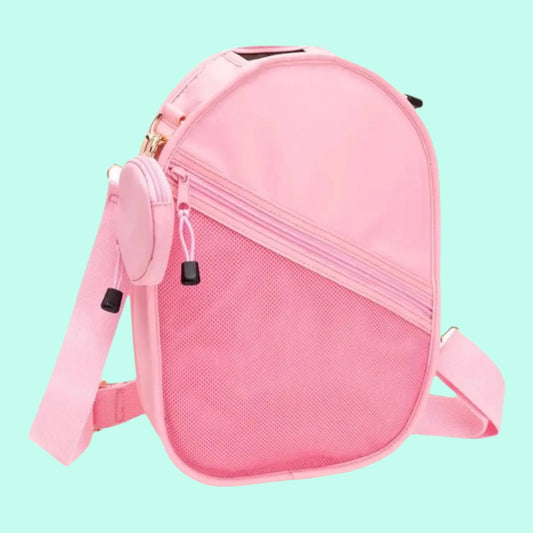 SUPER SALE!  Crossbody Sports Bag - Pink on Pink