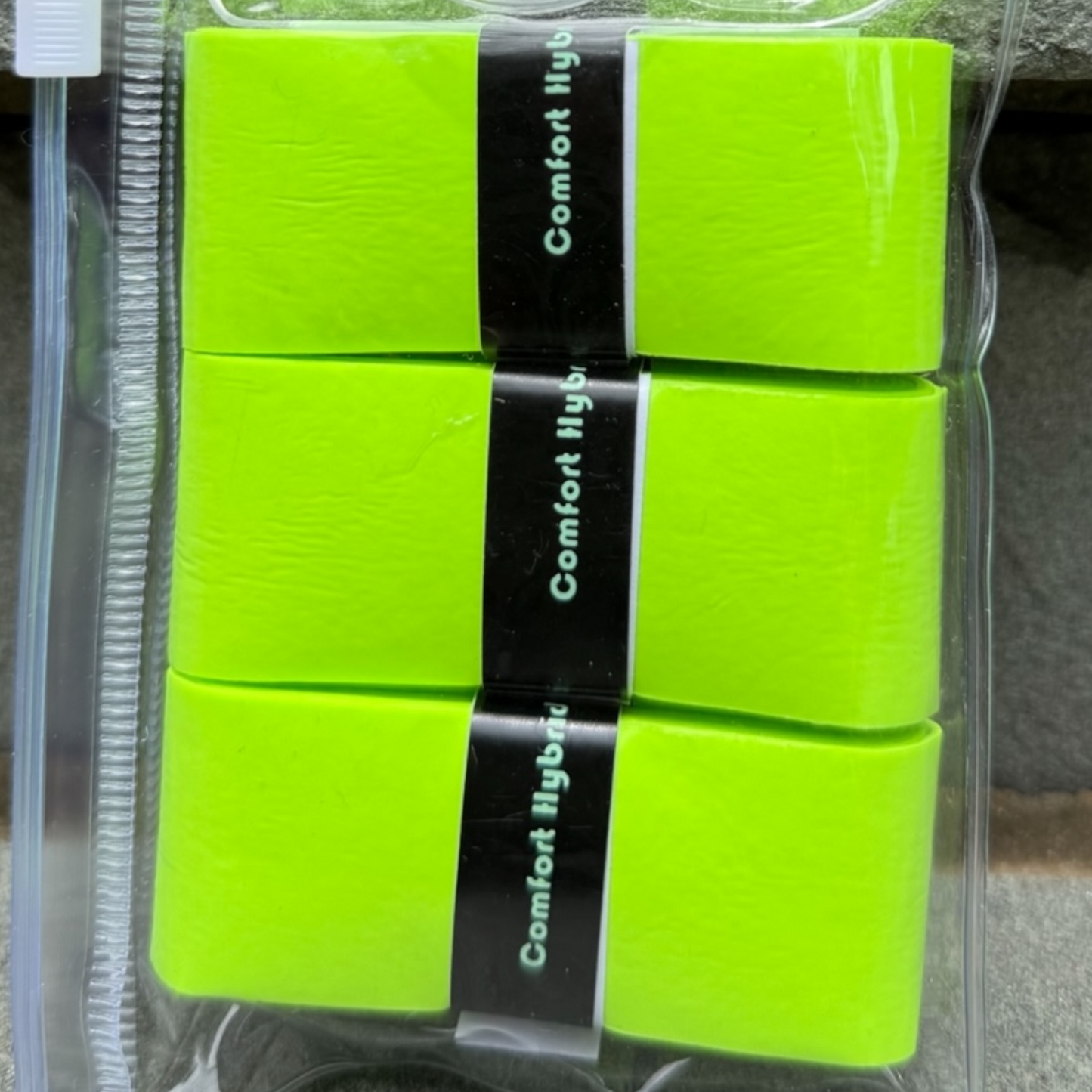 Hybrid Overgrip | 3 Pack | Electric Lime