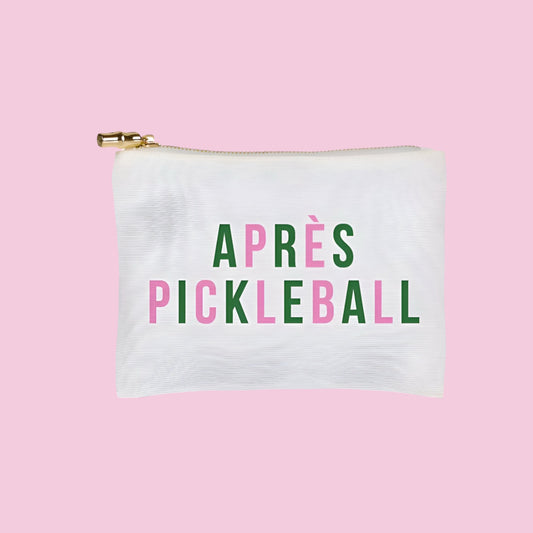 SUPER SALE!  Apres Pickleball Flat Zip Pouch