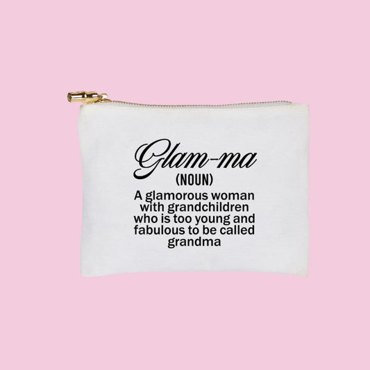 SUPER SALE!  Glamma Flat Zip Pouch