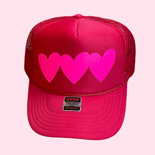 HAT SALE!  3 Hearts Truck Hat