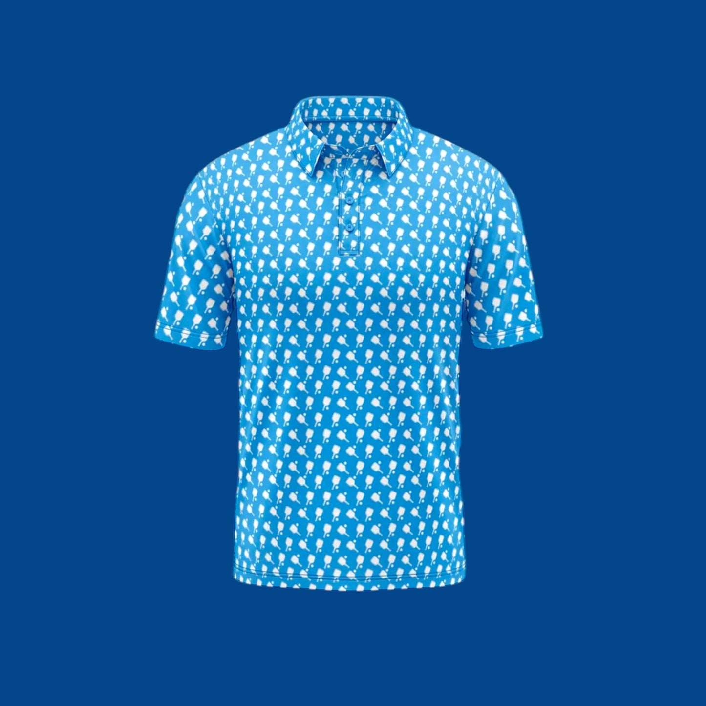 Men's Pickleball Performance Polo | Pickled Blue