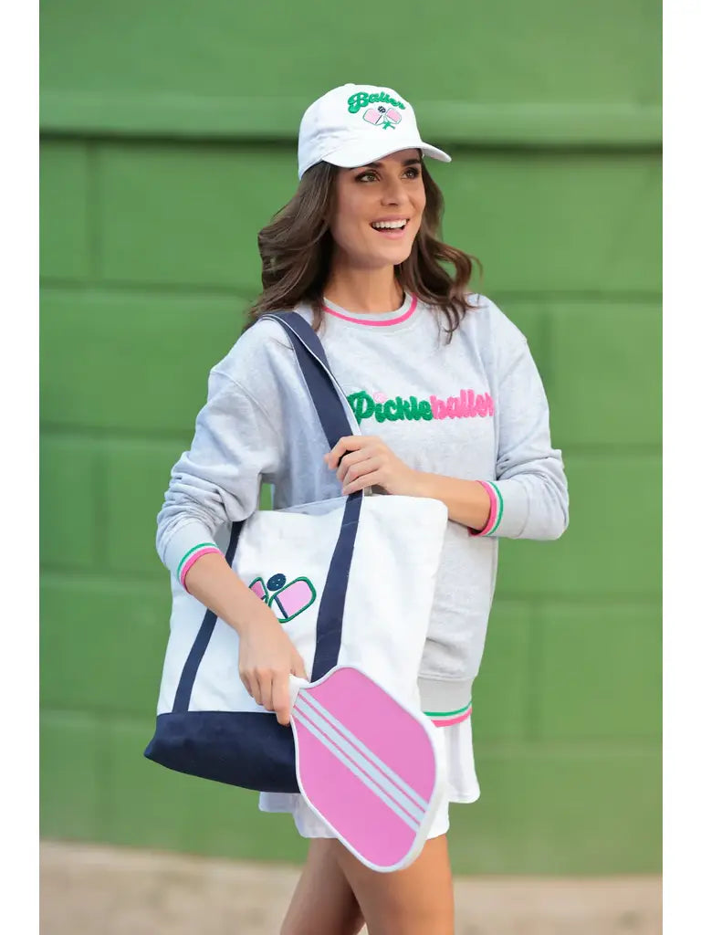Pickleballer Sweatshirt | grey