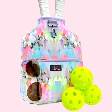 Super Sale! Laura Park Pickleball Paddle Cover | lavendar pastels
