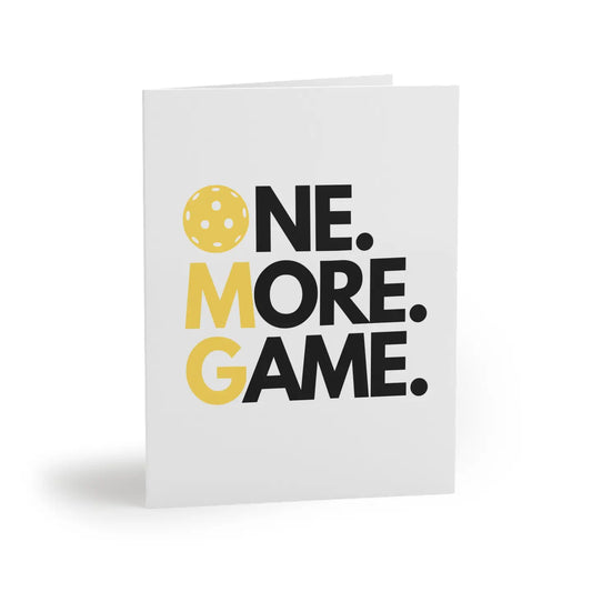 Pickleball Birthday Card | ONE MORE GAME