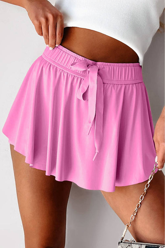 Flare Skort | pink