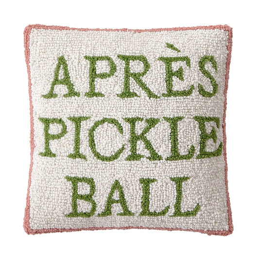 COMING SOON! Apres Pickleball Hook Pillow
