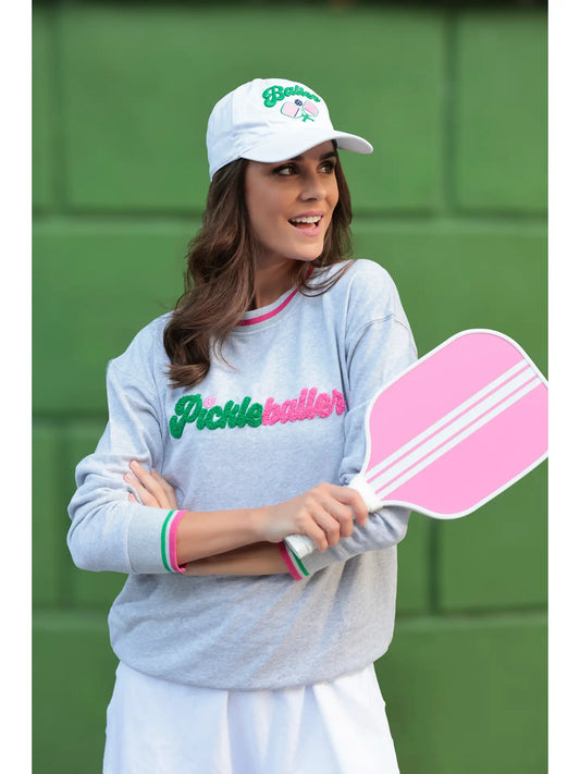 Pickleballer Sweatshirt | grey