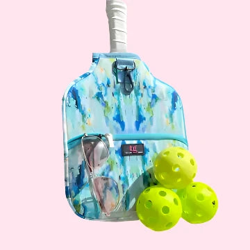 SUPER SALE! Laura Park Pickleball Paddle Cover | blue