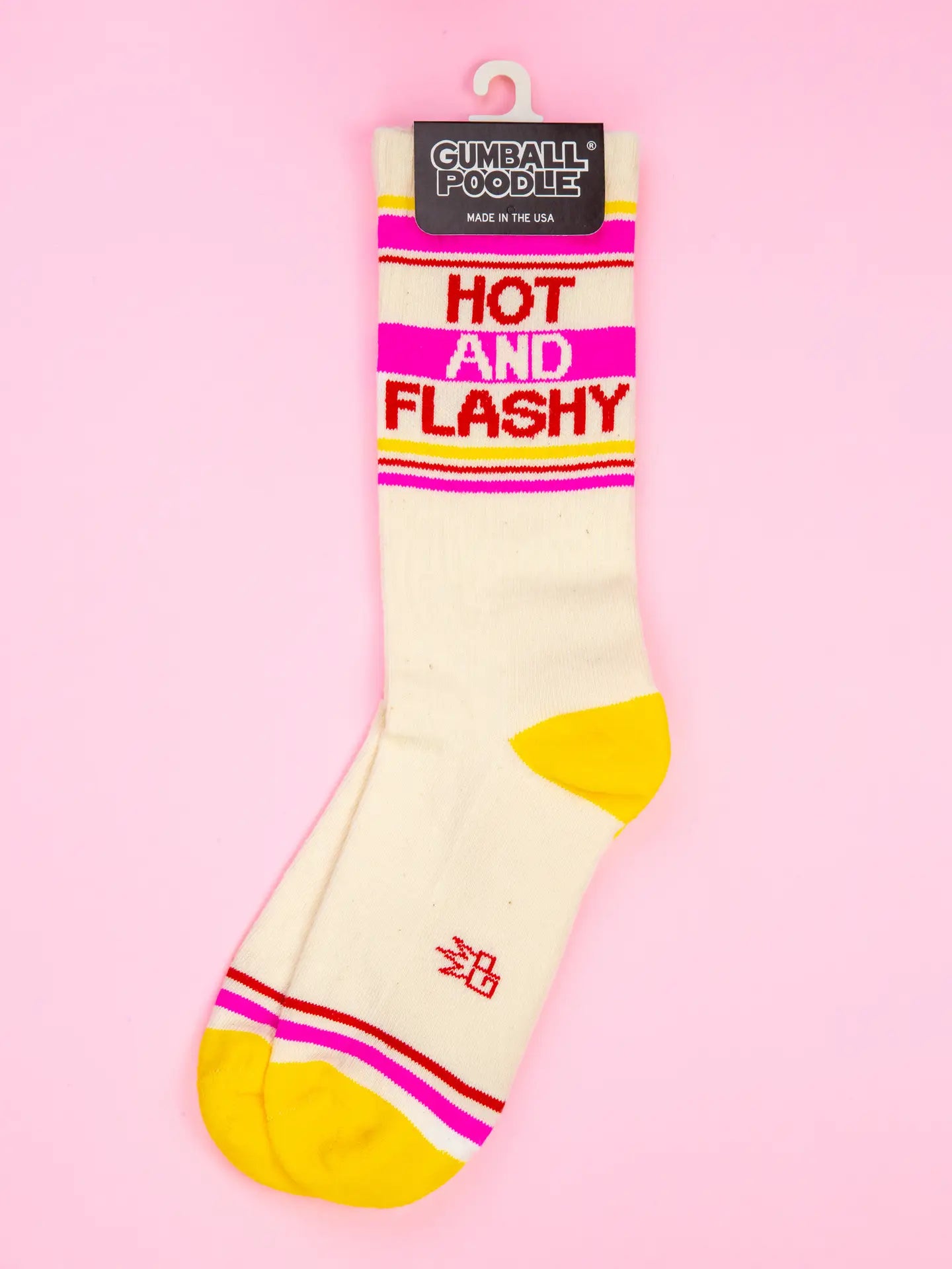 Hot and Flashy Gym Crew Socks